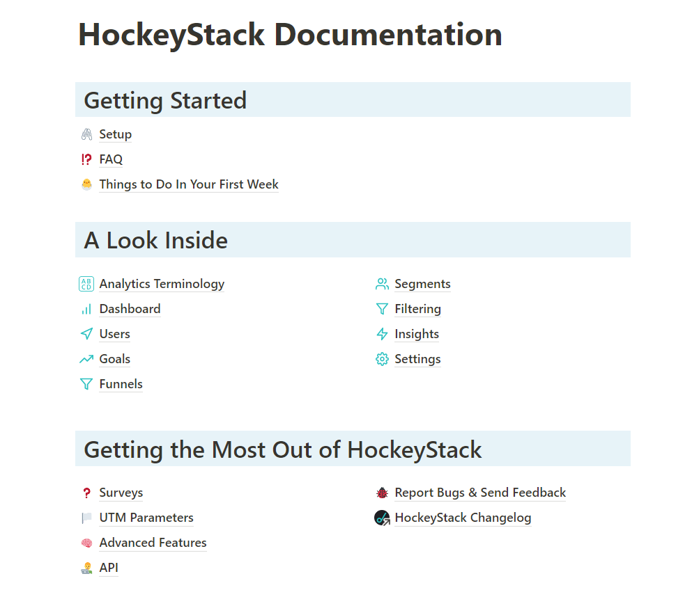 HockeyStack documentation