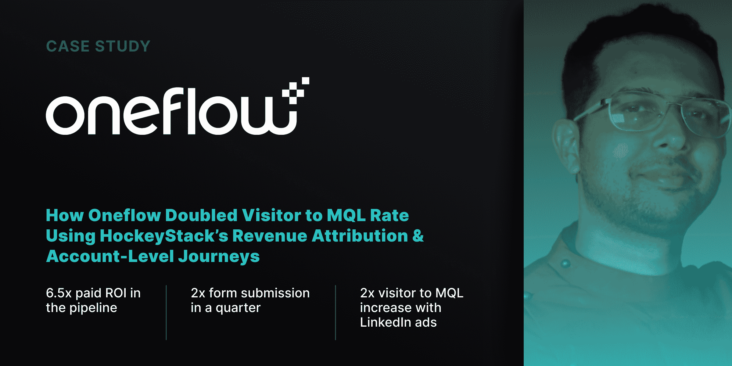 Oneflow Doubles Visitor to MQL Rate Using HockeyStack’s Revenue Attribution & Account-Level Journeys